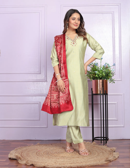Kurta Set With Dupatta