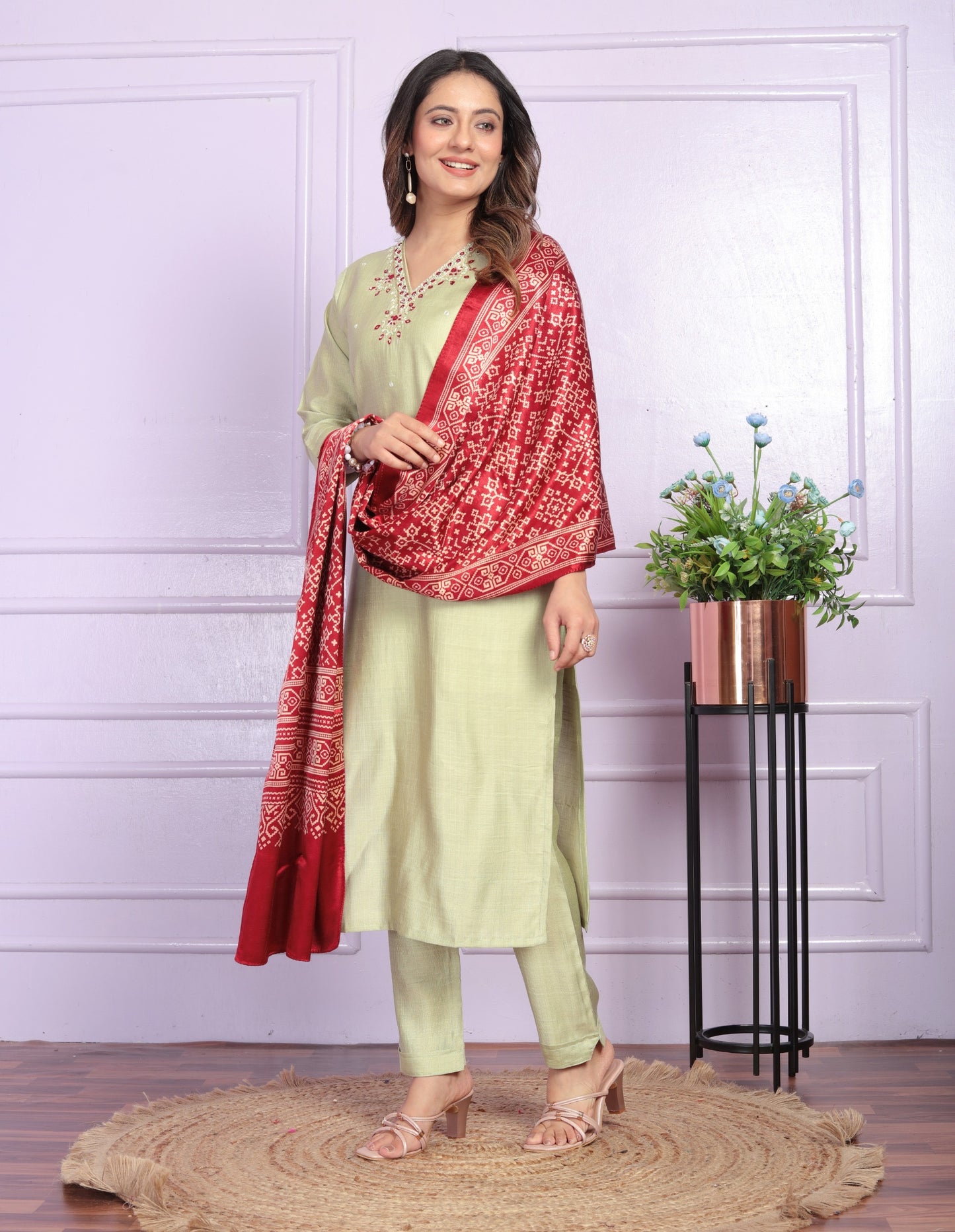 Kurta Set With Dupatta