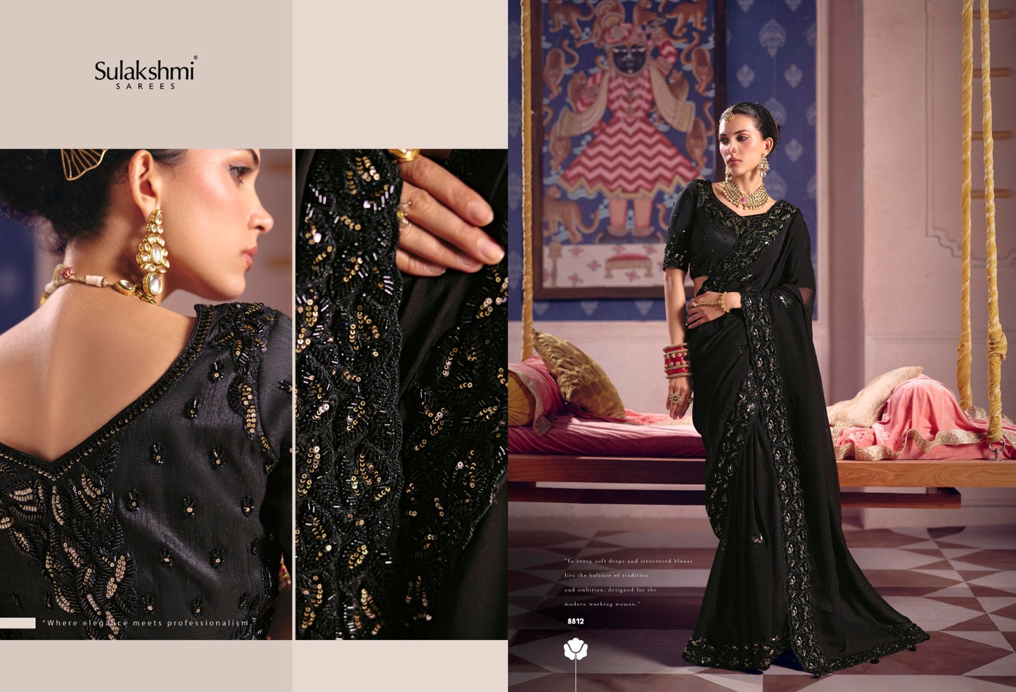 Exquisite Designer Viscose Zari Tissue sarees with luminous sheen