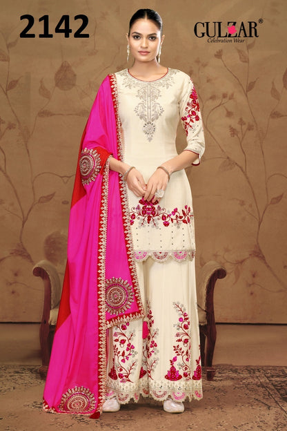 Celebration wear embroidered sharara set