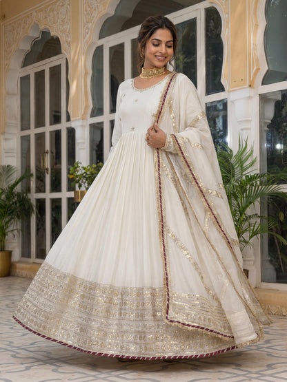 Bright, bold and beautifully ethnic Anarkali Suit