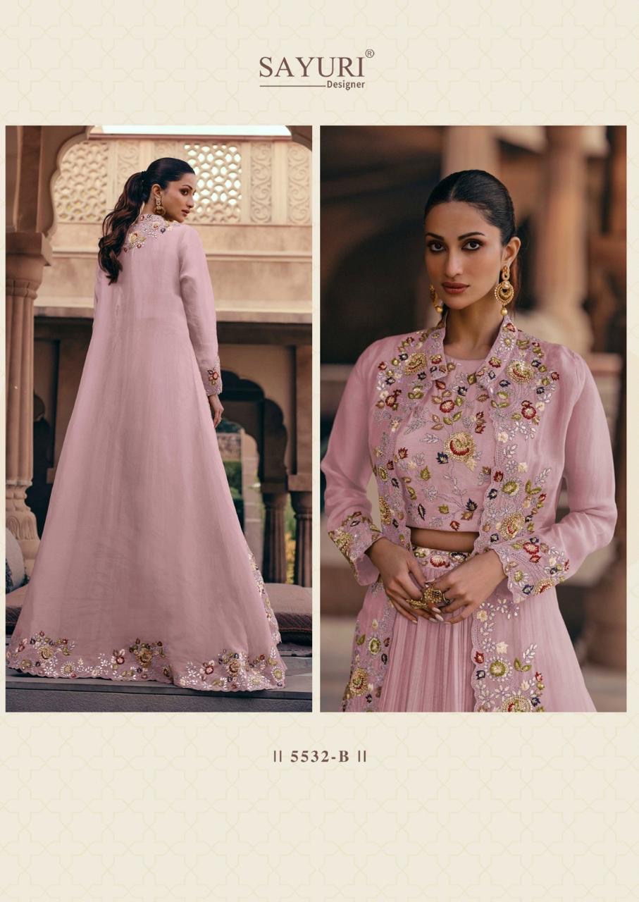 The Mauve Garden Indowestern Set