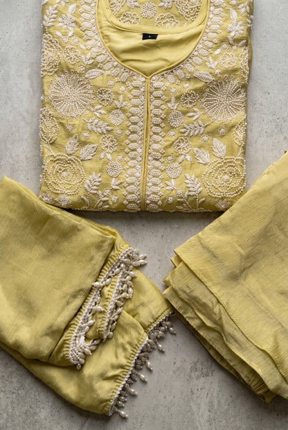 Serene Pastel Shades Festive Sharara Set