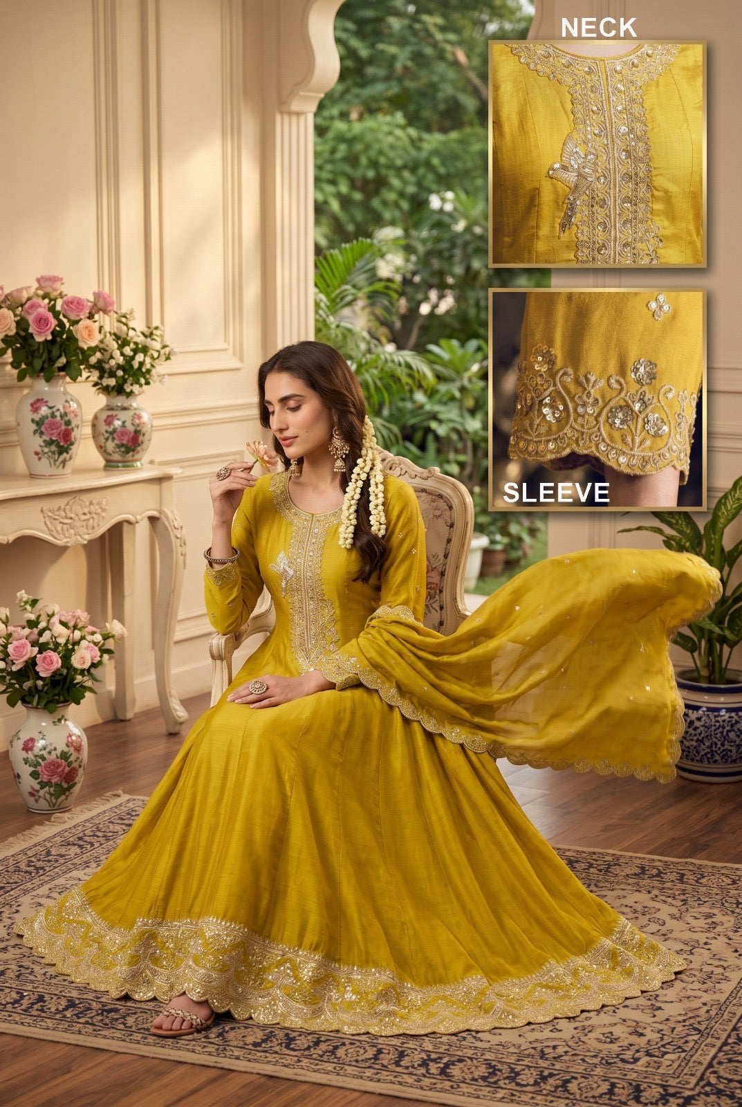 Aurraa Roohaa Premium Festive Embroidered Anarkali Suit Collection