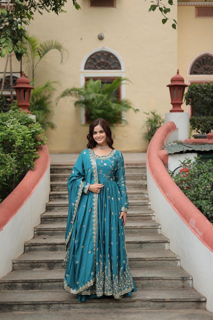 DESIGNER READYMADE TOP-SHARARA-DUPATTA Festival Wear