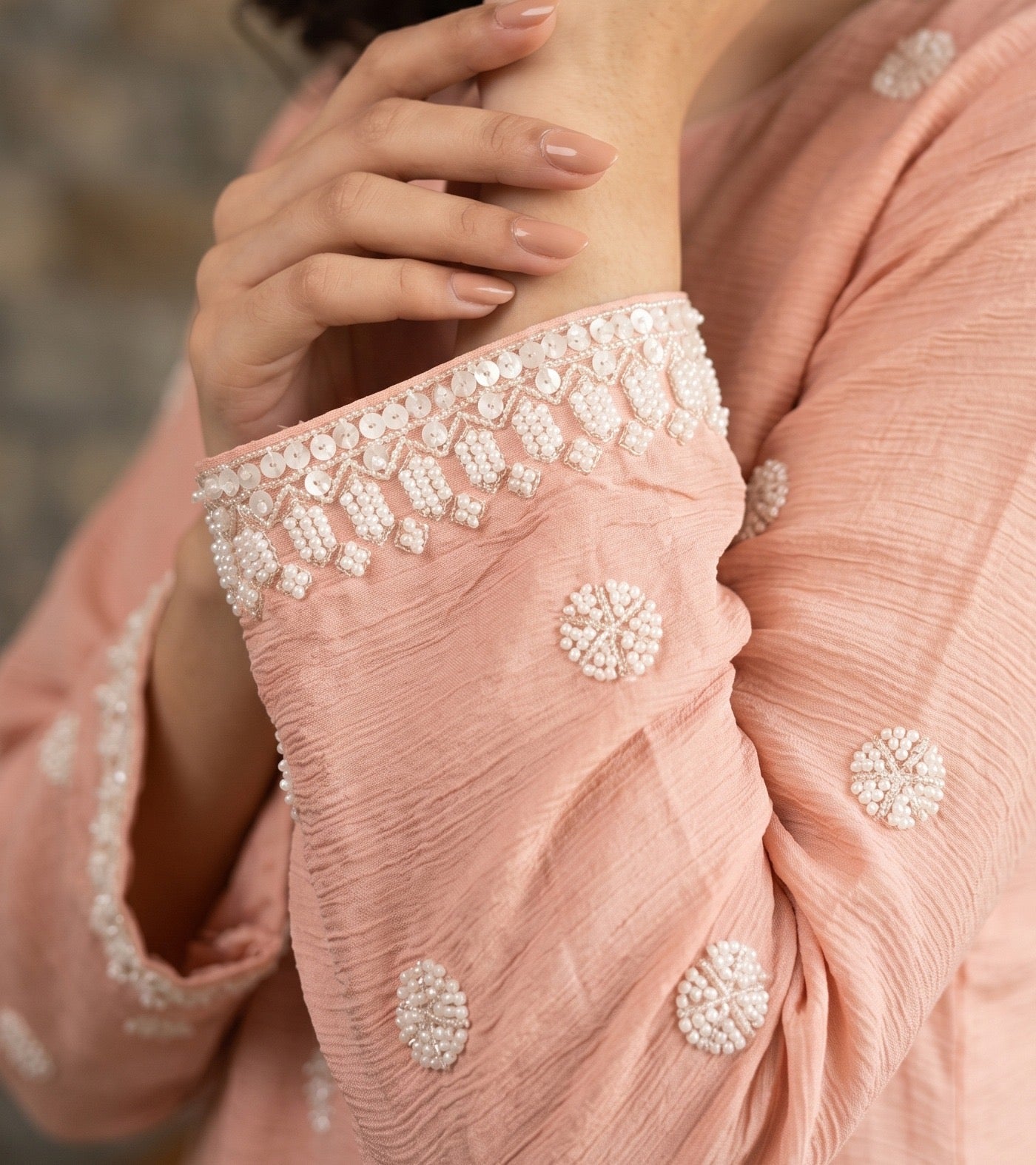 Serene Pastel Shades Festive Sharara Set