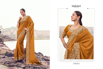 Sulakshmi Tissue Silk Saree with Jacquard Blouse
