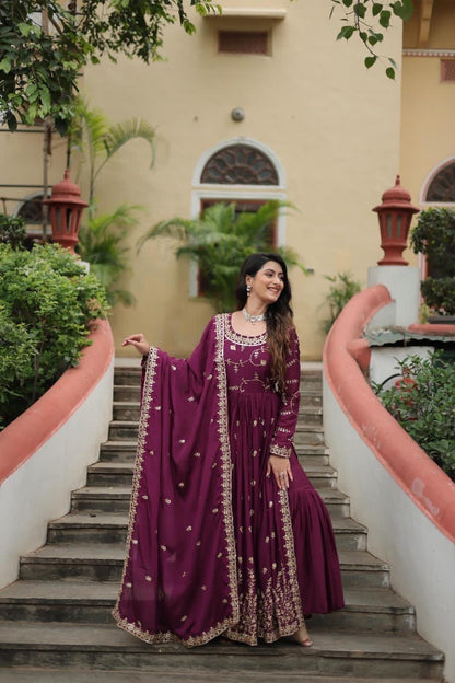 DESIGNER READYMADE TOP-SHARARA-DUPATTA Festival Wear