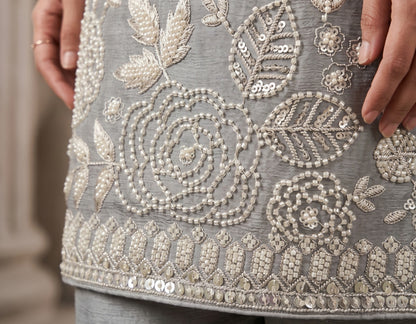 Serene Pastel Shades Festive Sharara Set