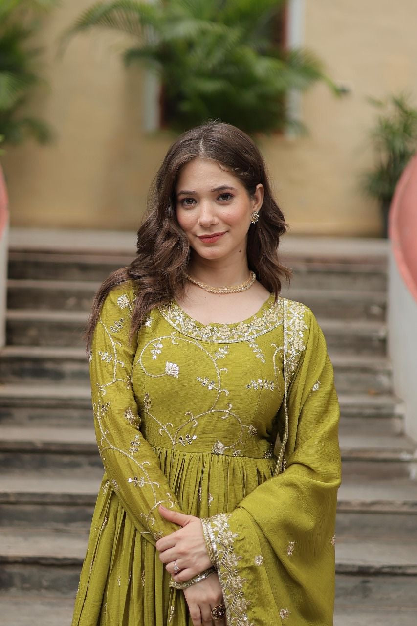 DESIGNER READYMADE TOP-SHARARA-DUPATTA Festival Wear