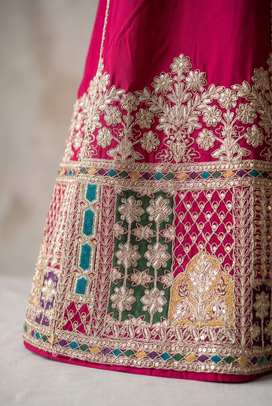 Pure Elegance Embroidered Kurta and Sharara Set with Dupatta