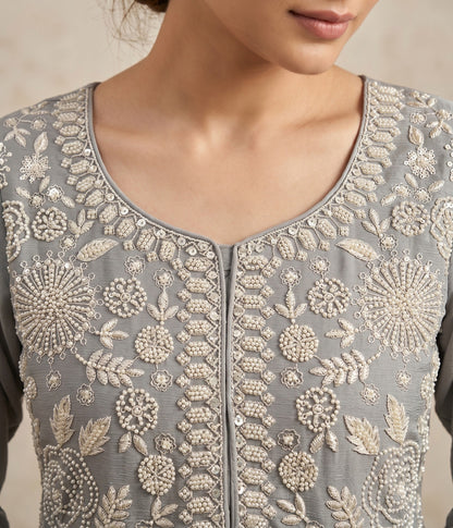 Serene Pastel Shades Festive Sharara Set