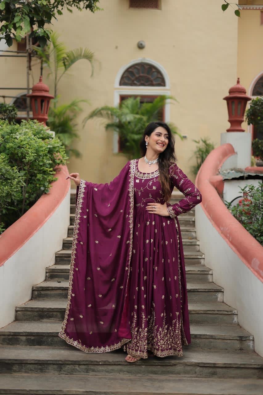 DESIGNER READYMADE TOP-SHARARA-DUPATTA Festival Wear