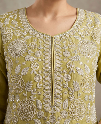 Serene Pastel Shades Festive Sharara Set