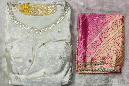 Eternal Ivory Rose Gown