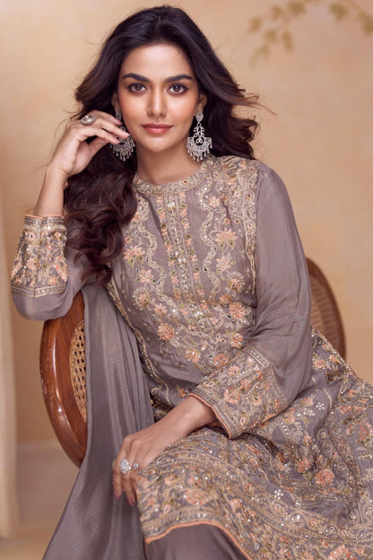 Intricate Artistry in bloom Plazo suit