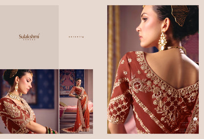 Exquisite Designer Viscose Zari Tissue sarees with luminous sheen