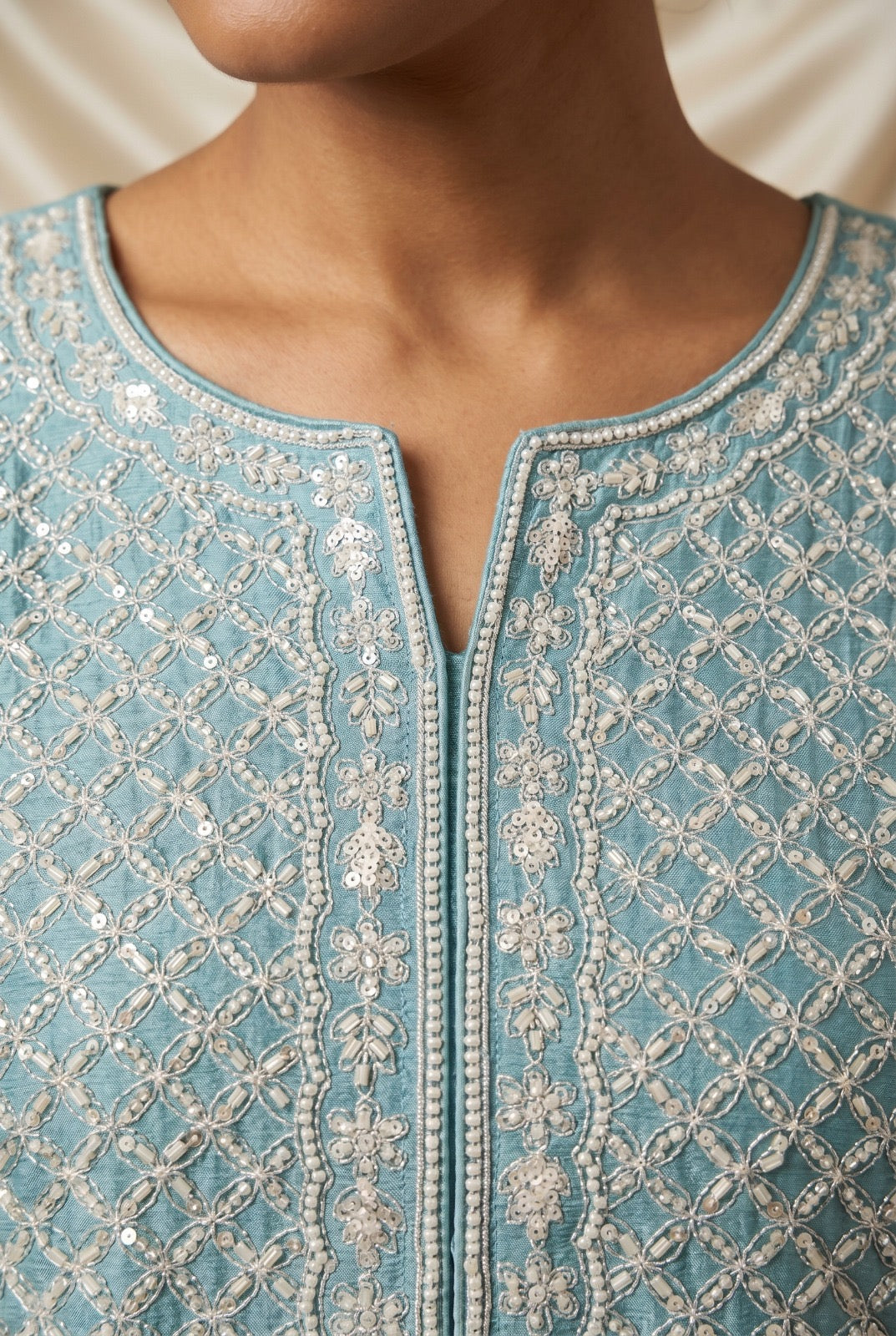 HEAVY LOOK BEADS WORK WITH SHARARA