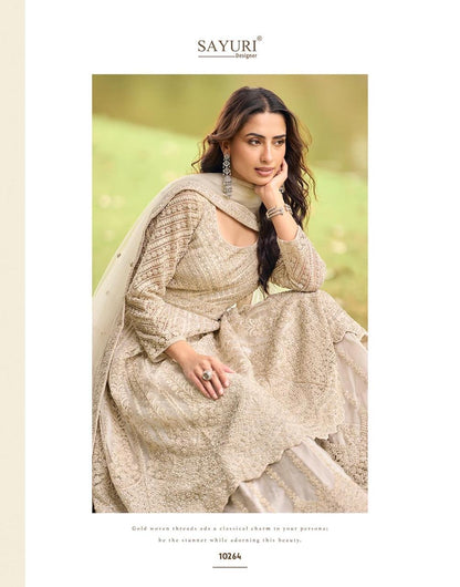 Gorgeous Premium Net Beads Embroidered Festive Plazzo Set