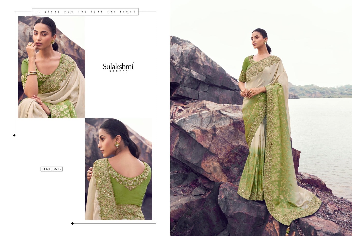 Sulakshmi Tissue Silk Saree with Jacquard Blouse