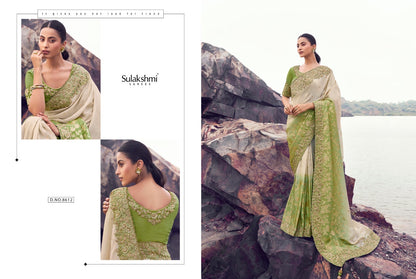 Sulakshmi Tissue Silk Saree with Jacquard Blouse