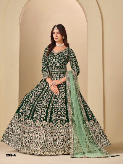 Velvet Heritage Anarkali Suit