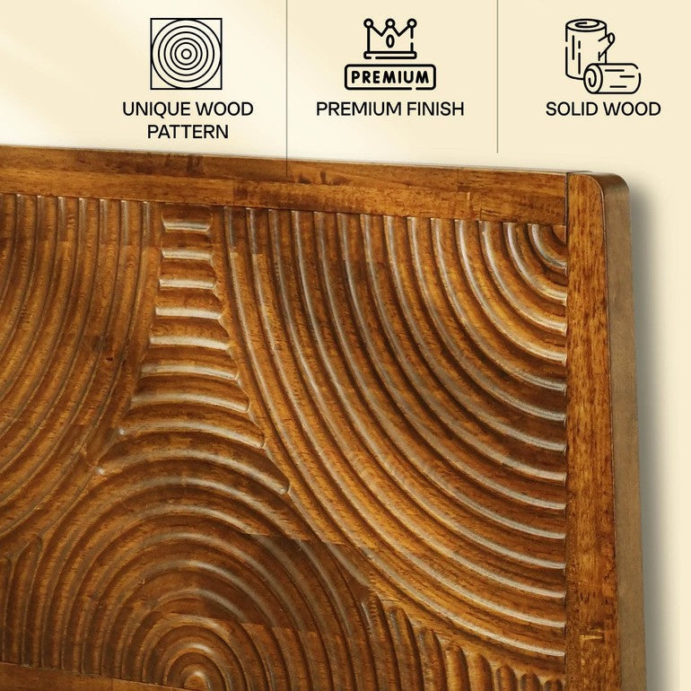 Harmony Platform Bed Frame with Headboard