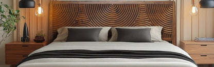 Harmony Platform Bed Frame with Headboard