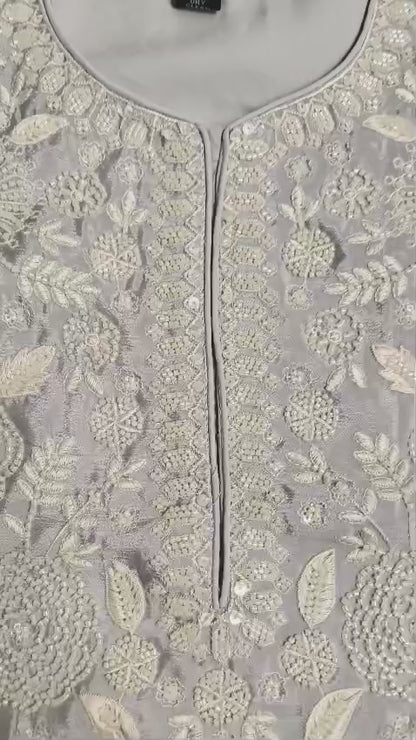 Serene Pastel Shades Festive Sharara Set