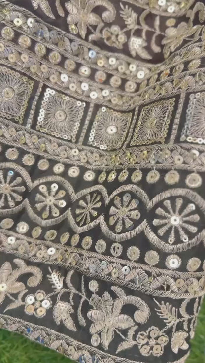 Sunshine printed embroidered lehenga Choli